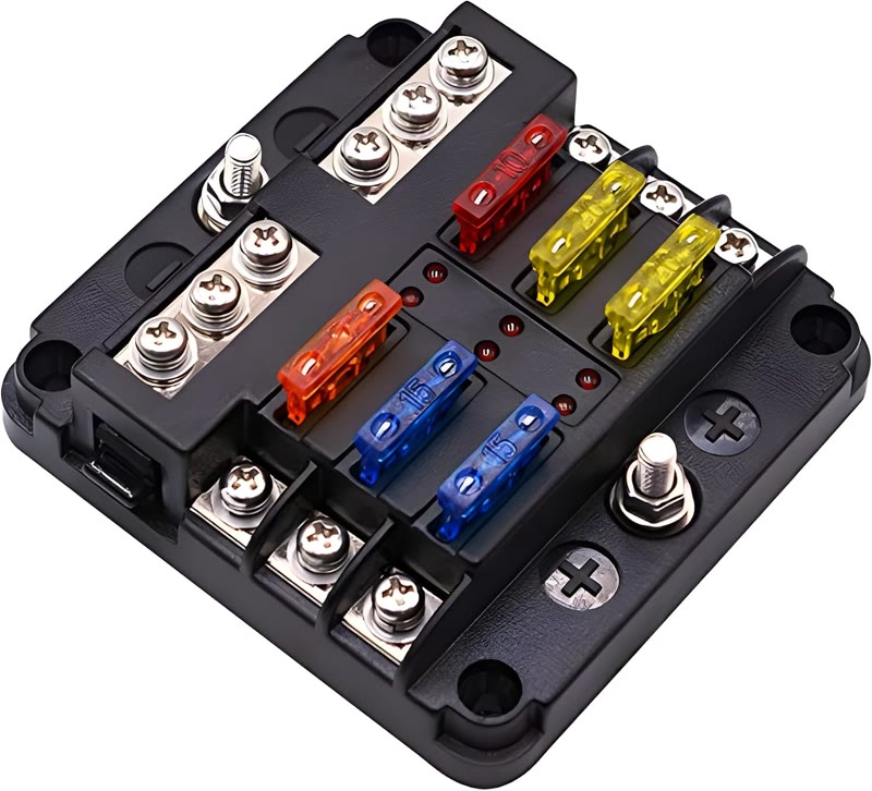 12 Volt Waterproof Fuse Block