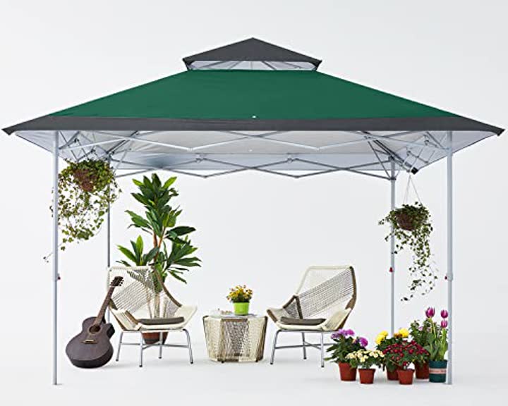 COOSHADE 13x13FT Pop Up Canopy Tent Instant Canopy with Roller Bag