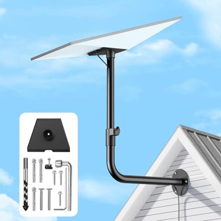 DENFIX TS04 Adjustable Long Wall Mount Fit for Starlink Gen 3/V4
