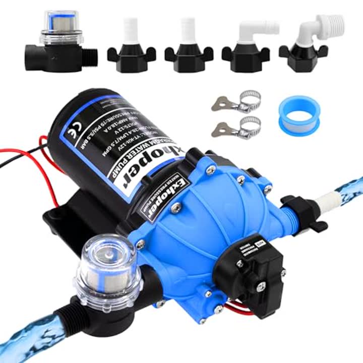Exhoper RV Fresh Water Pump